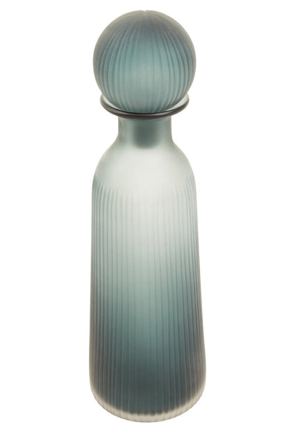Opal Large Blue Bottle Vase
