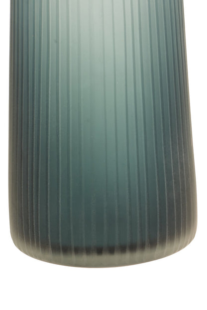 Opal Large Blue Bottle Vase