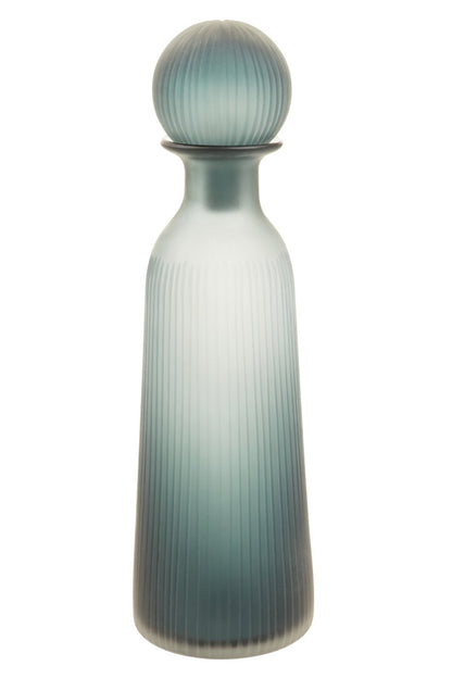 Opal Large Blue Bottle Vase