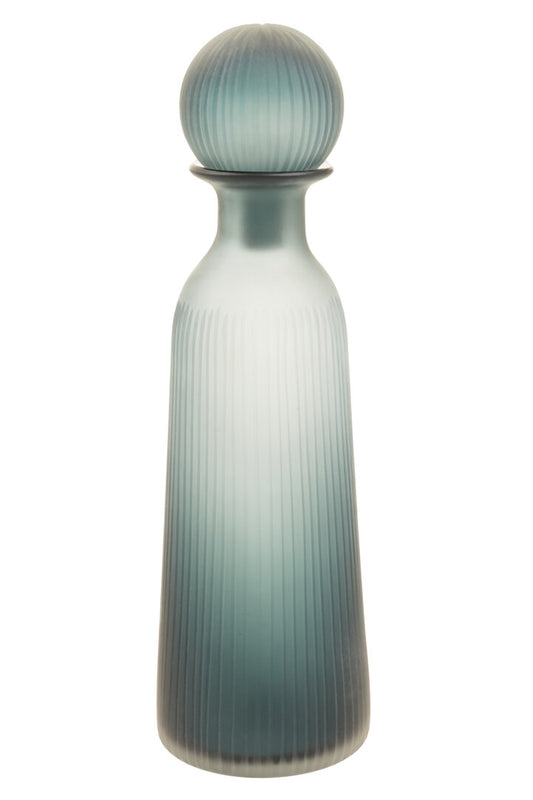 Opal Large Blue Bottle Vase
