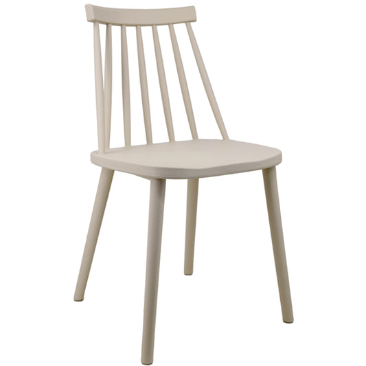 Kyra Putty Grey Chair - Dining Chairs from the Quanta Home collection.