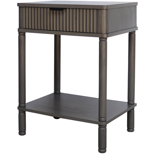 Reed Collection 1 Drawer Side Table - Side Tables from the Quanta Home collection.