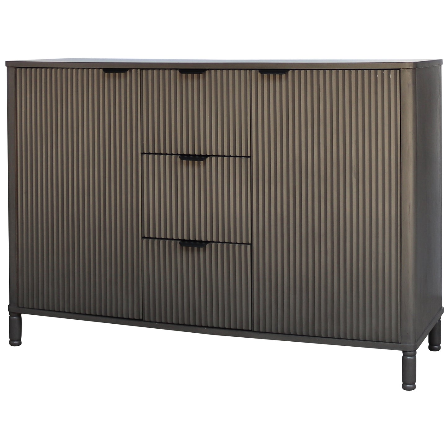 Reed Collection 3 Drawer 2 Door Cabinet - Sideboards from the Quanta Home collection.