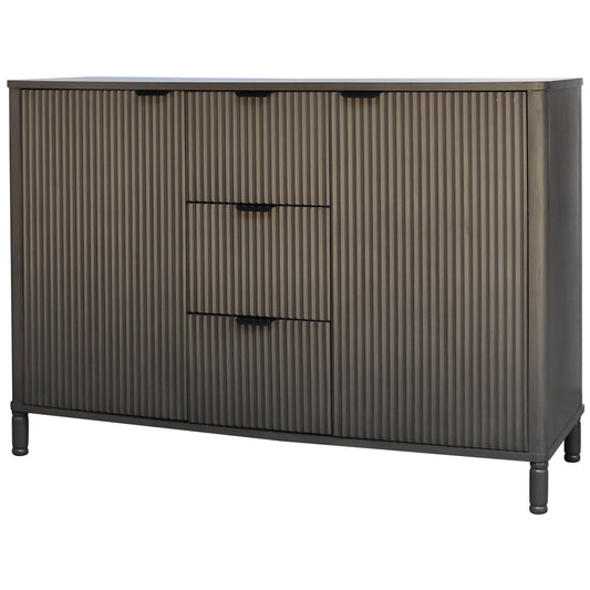 Reed Collection 3 Drawer 2 Door Cabinet - Sideboards from the Quanta Home collection.