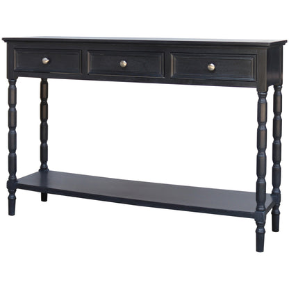 Contour Collection 3 Drawer Console - Console Tables from the Quanta Home collection.