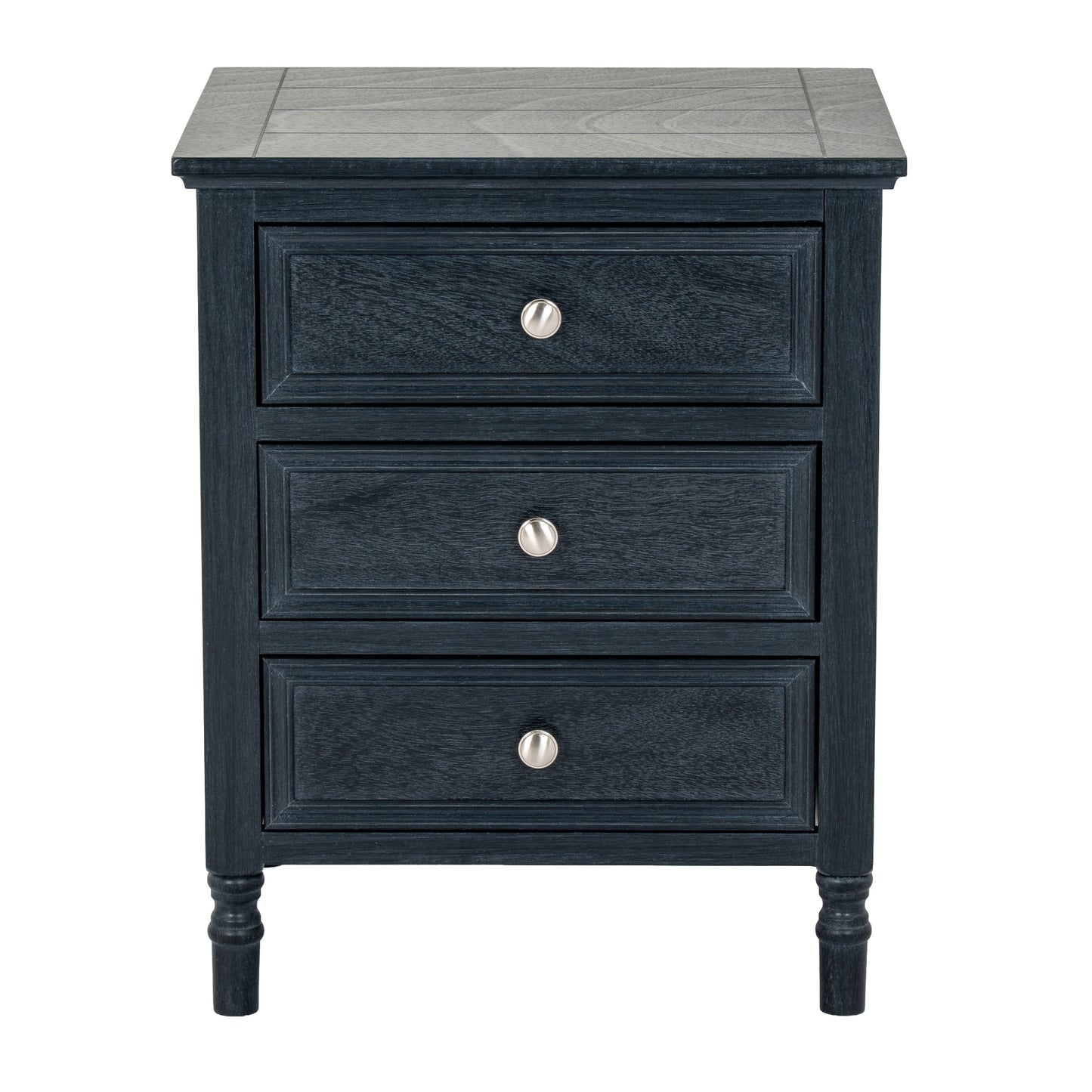 Contour Collection 3 Drawer Side Table