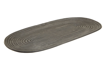 Axis Small Grey Oval Dish