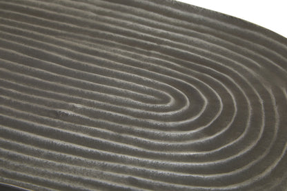 Axis Small Grey Oval Dish