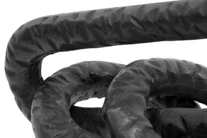 Link Grey Chain Sculpture