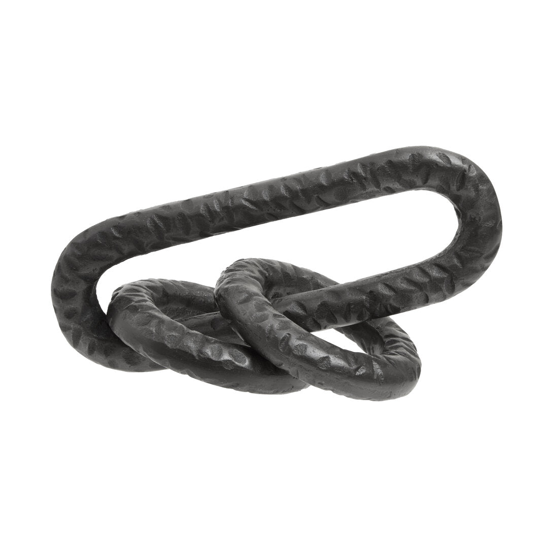 Link Grey Chain Sculpture