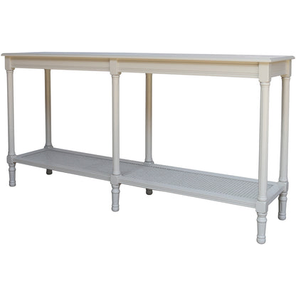 Belmont Rattan Collection Large Console - Console Tables from the Quanta Home collection.