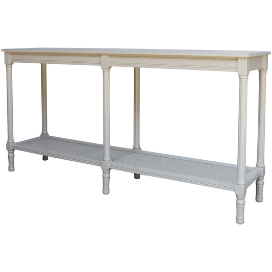 Belmont Rattan Collection Large Console - Console Tables from the Quanta Home collection.