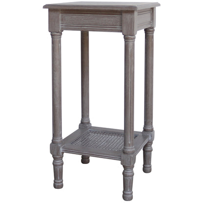 Serene Rattan Collection Small Side Table - Side Tables from the Quanta Home collection.