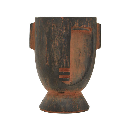 Manor Large Rustic Face Planter