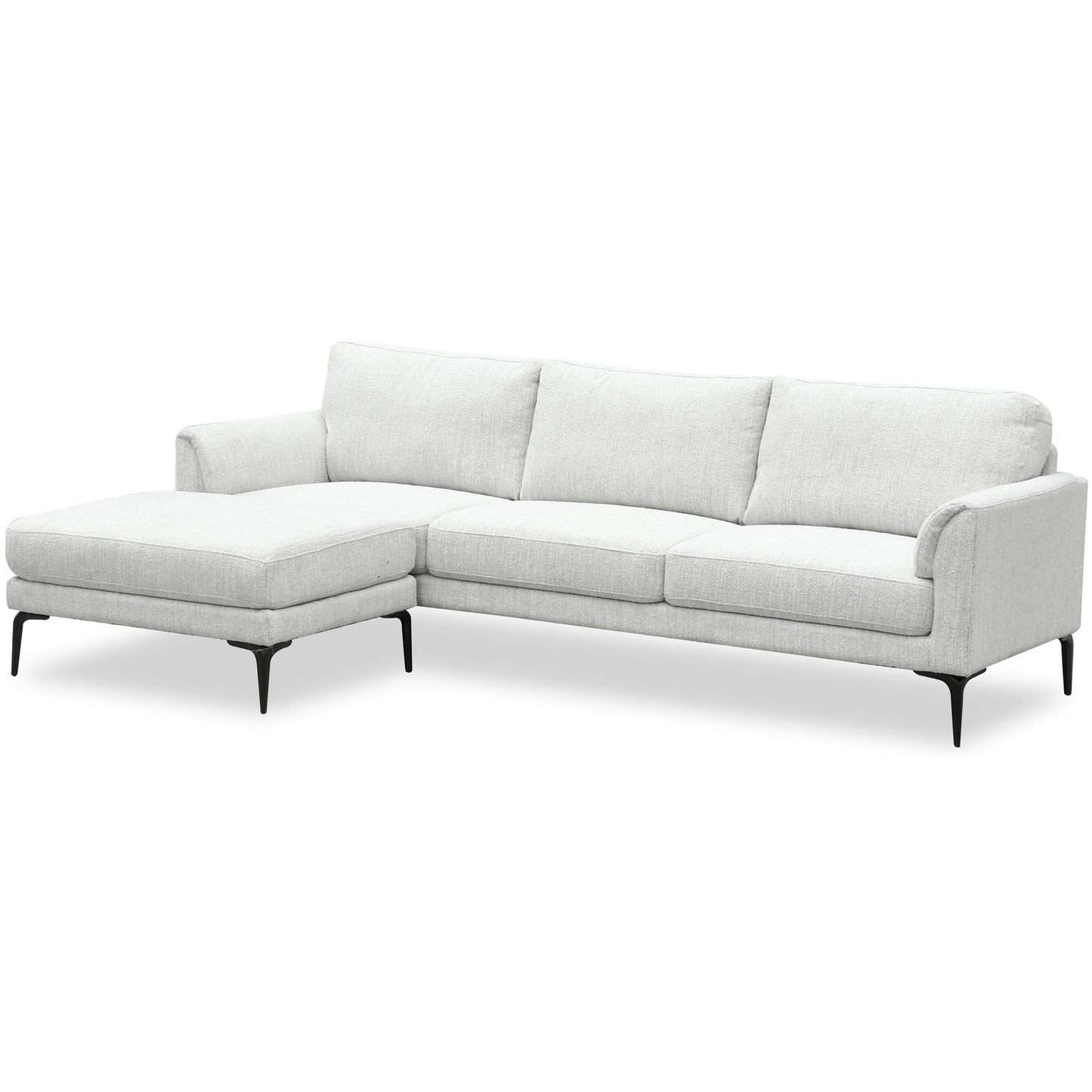 Zephra Three Seater Sofa With Footstool - Occasional Chairs from the Quanta Home collection.