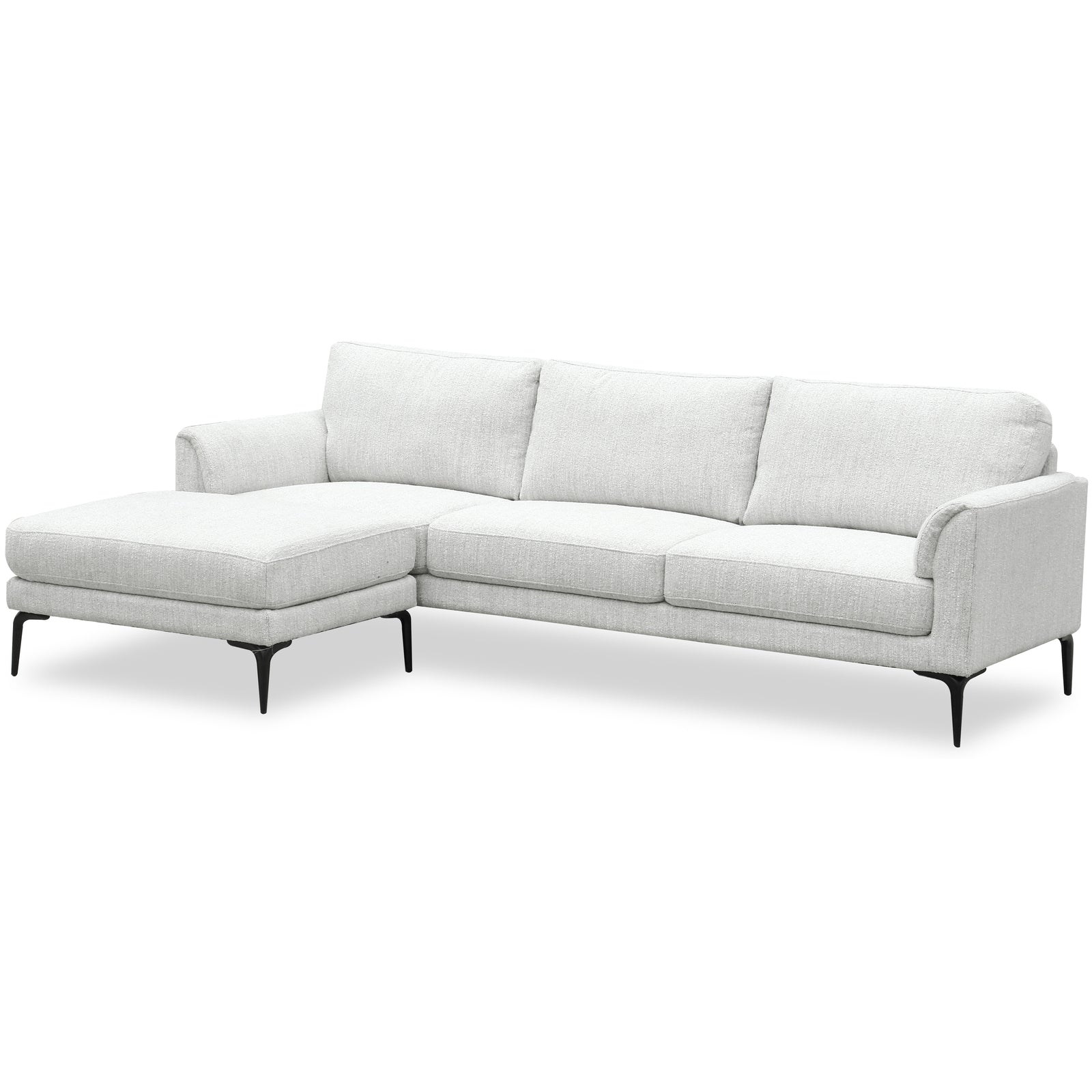 Zephra Three Seater Sofa With Footstool - Occasional Chairs from the Quanta Home collection.