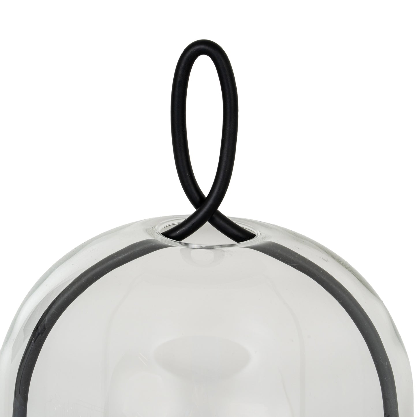 Nyx Large Candle Holder With Glass Cloche - Candle Holders from the Quanta Home collection.