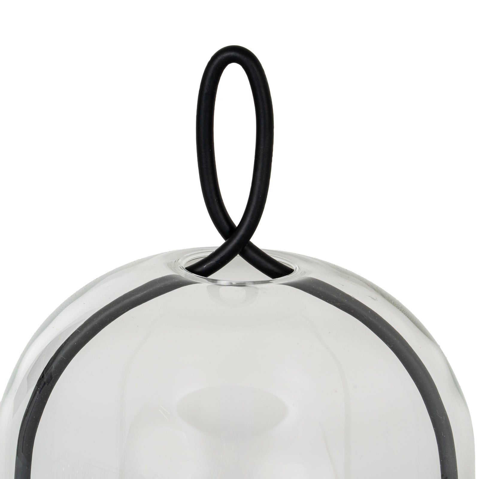 Nyx Large Candle Holder With Glass Cloche - Candle Holders from the Quanta Home collection.