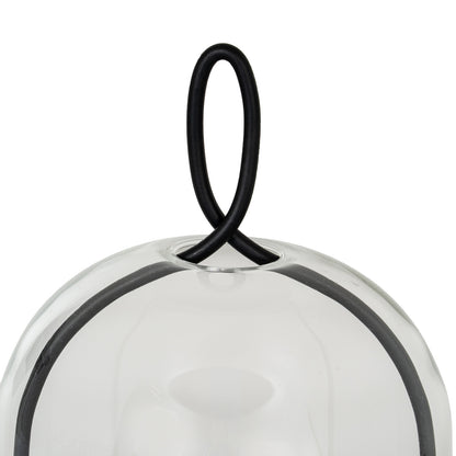 Nyx Large Candle Holder With Glass Cloche - Candle Holders from the Quanta Home collection.