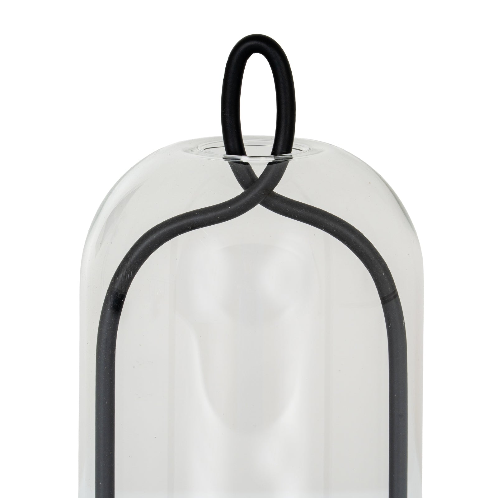 Nyx Medium Candle Holder With Glass Cloche - Candle Holders from the Quanta Home collection.