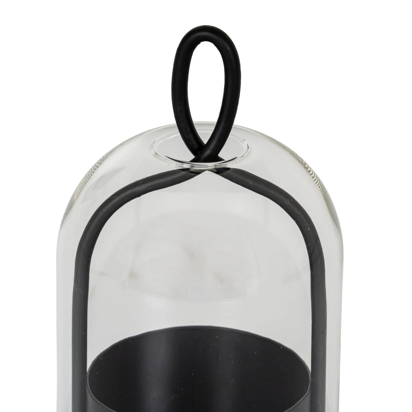 Nysa Large Candle Holder With Glass Cloche - Candle Holders from the Quanta Home collection.