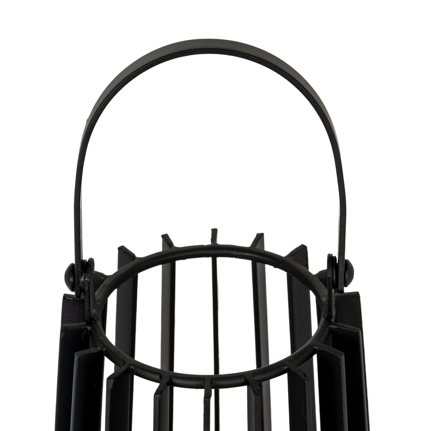 Lynk Small Lantern With Handle And Glass Candle Holder - Candle Holders from the Quanta Home collection.