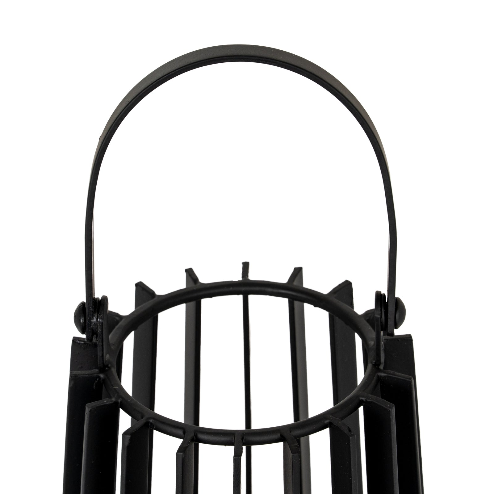 Lynk Small Lantern With Handle And Glass Candle Holder - Candle Holders from the Quanta Home collection.