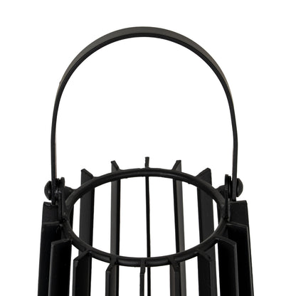 Lynk Small Lantern With Handle And Glass Candle Holder - Candle Holders from the Quanta Home collection.