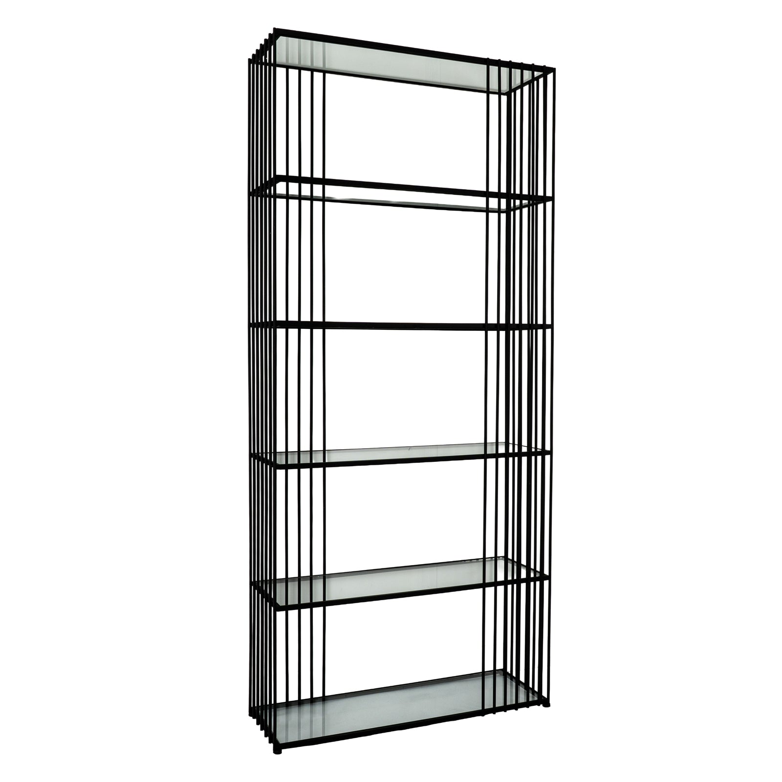 Alto Shelf Unit With Glass Shelves - Shelf Unit from the Quanta Home collection.