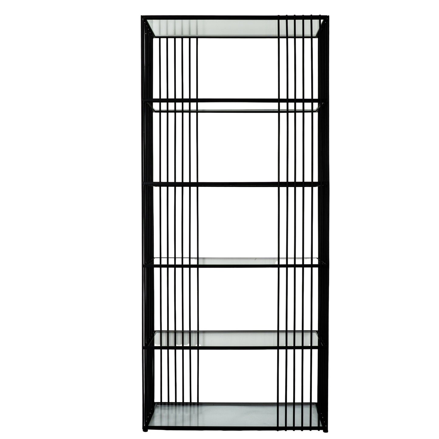 Alto Shelf Unit With Glass Shelves - Shelf Unit from the Quanta Home collection.