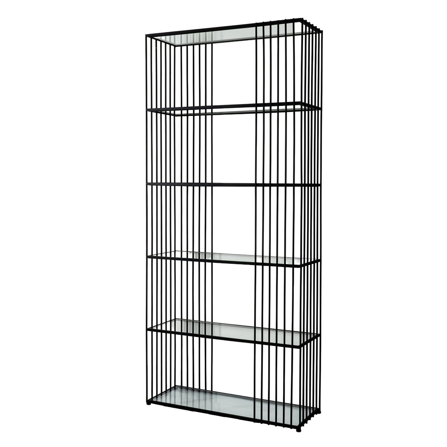 Alto Shelf Unit With Glass Shelves - Shelf Unit from the Quanta Home collection.