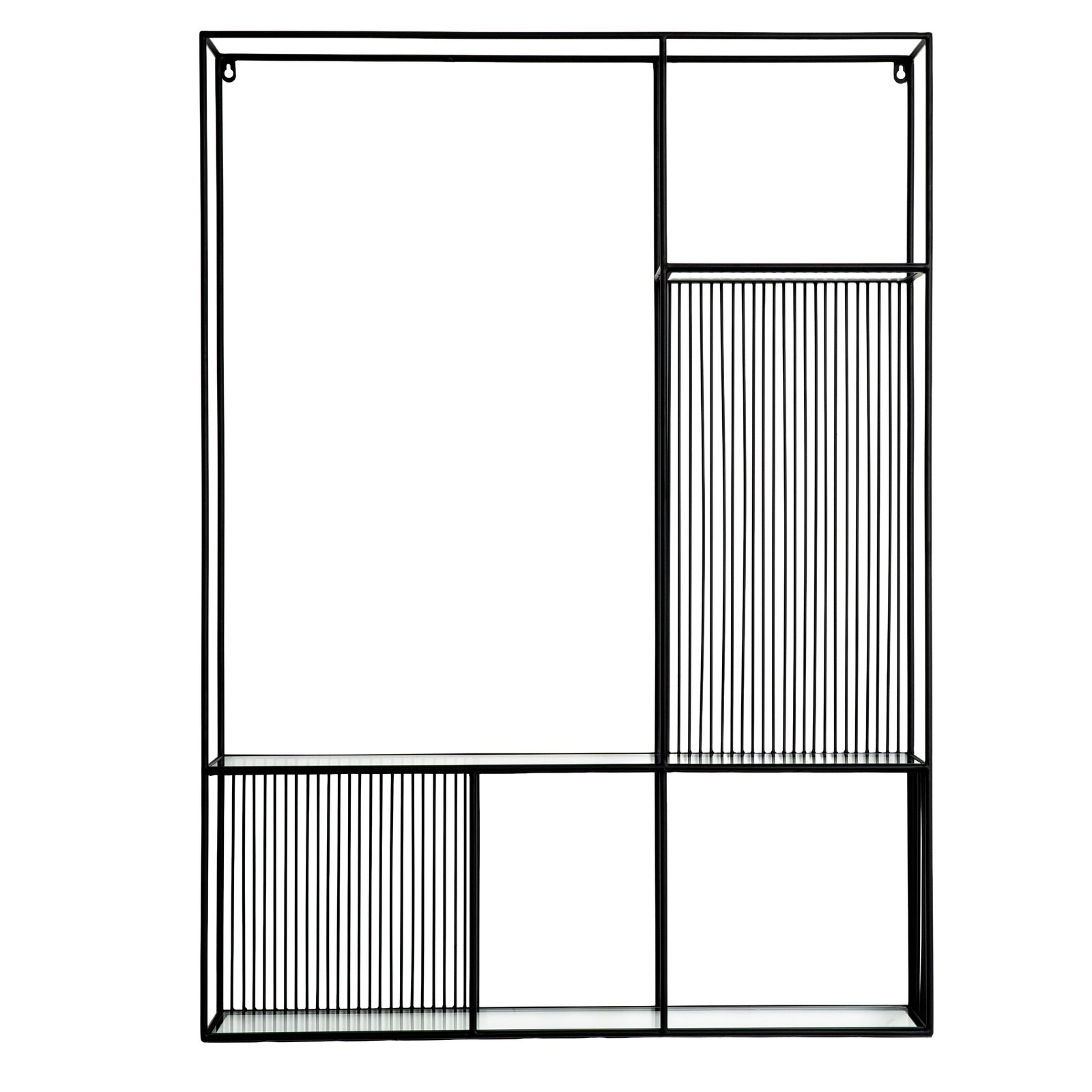Axis Shelf Unit With Glass Shelves - Shelf Unit from the Quanta Home collection.