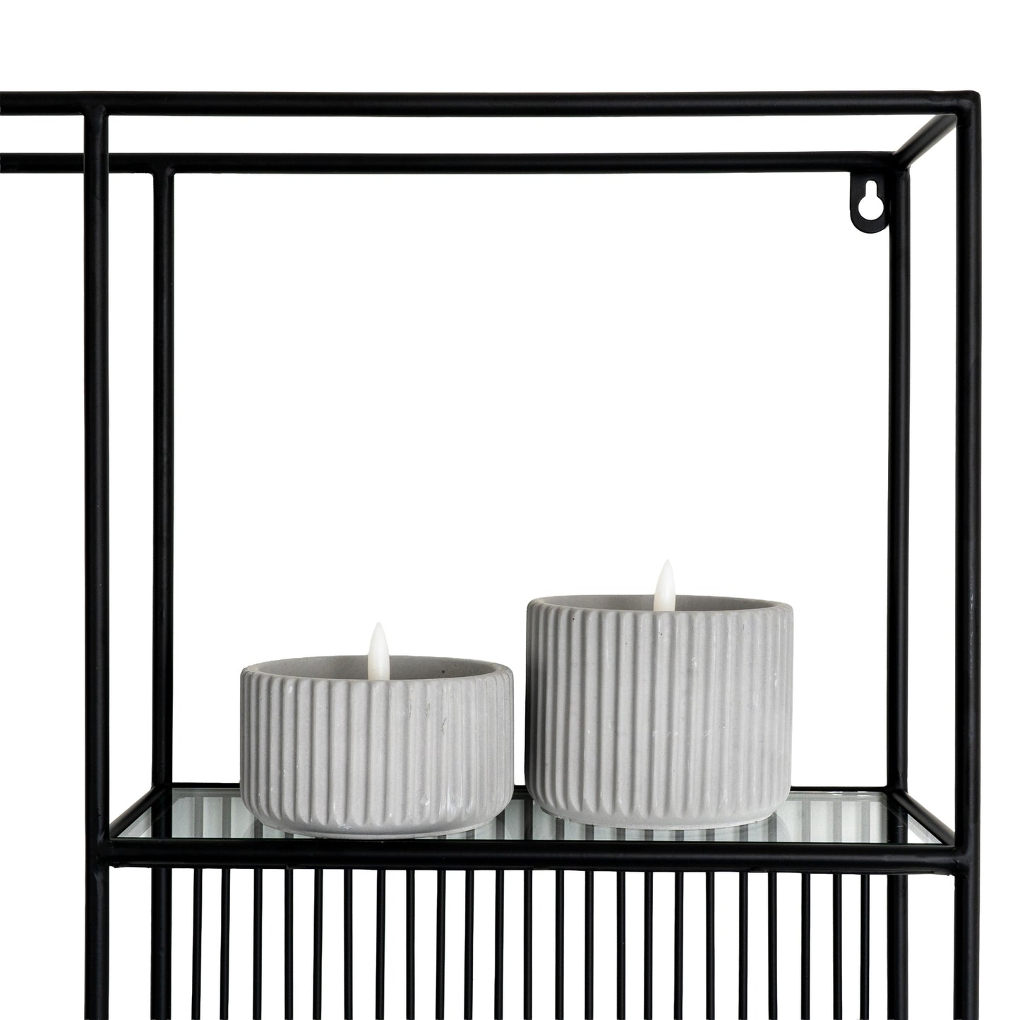 Axis Shelf Unit With Glass Shelves - Shelf Unit from the Quanta Home collection.