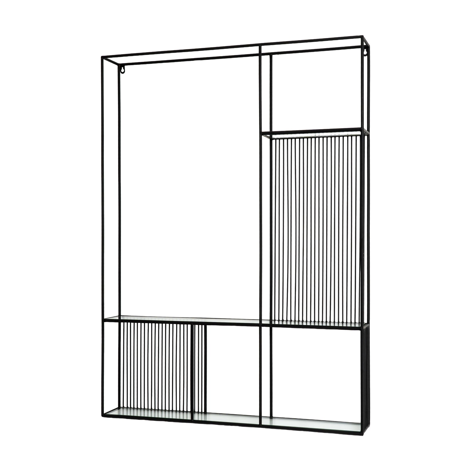 Axis Shelf Unit With Glass Shelves - Shelf Unit from the Quanta Home collection.
