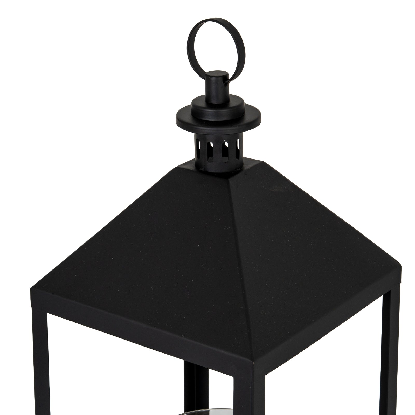 Astra Large Lantern With Glass Candle Holder - Candle Holders from the Quanta Home collection.