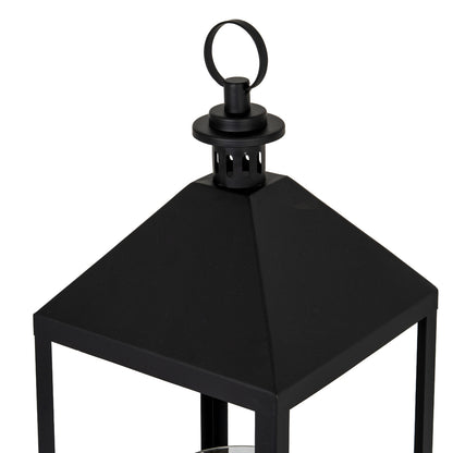 Astra Large Lantern With Glass Candle Holder - Candle Holders from the Quanta Home collection.
