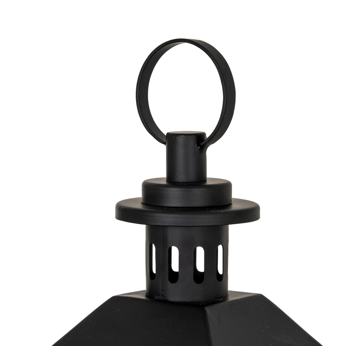 Astra Large Lantern With Glass Candle Holder - Candle Holders from the Quanta Home collection.