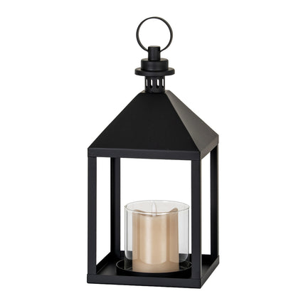 Astra Medium Lantern With Glass Candle Holder - Candle Holders from the Quanta Home collection.