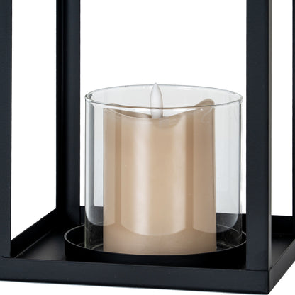 Astra Medium Lantern With Glass Candle Holder - Candle Holders from the Quanta Home collection.