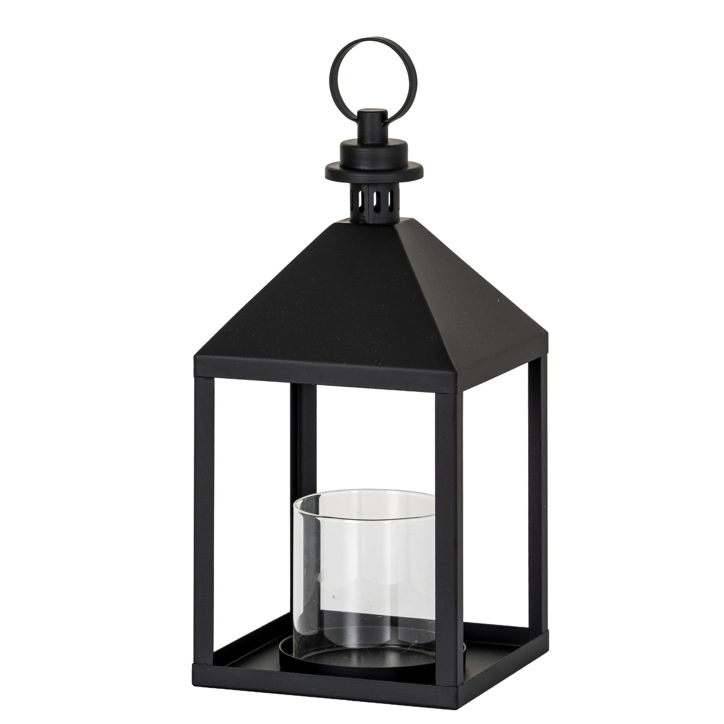 Astra Medium Lantern With Glass Candle Holder - Candle Holders from the Quanta Home collection.