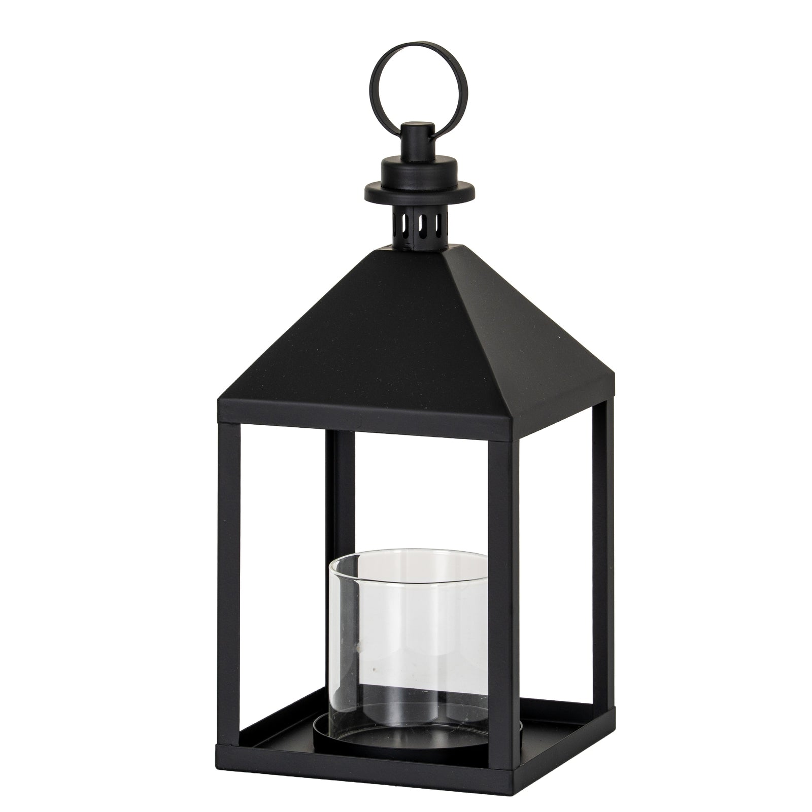 Astra Medium Lantern With Glass Candle Holder - Candle Holders from the Quanta Home collection.