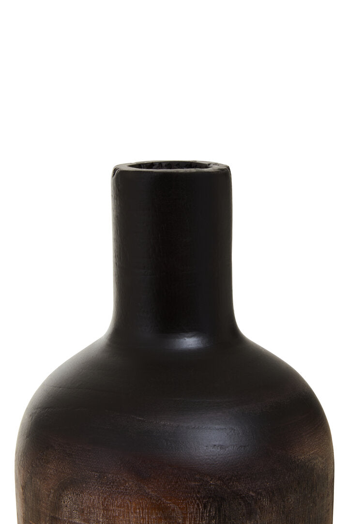 Drift Large Wooden Ombre Vase