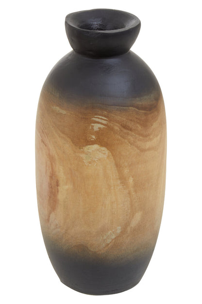 Drift Small Wooden Ombre Vase