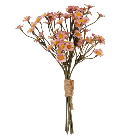Pink Daisy Bunch - Single Stem Flowers from the Quanta Home collection.