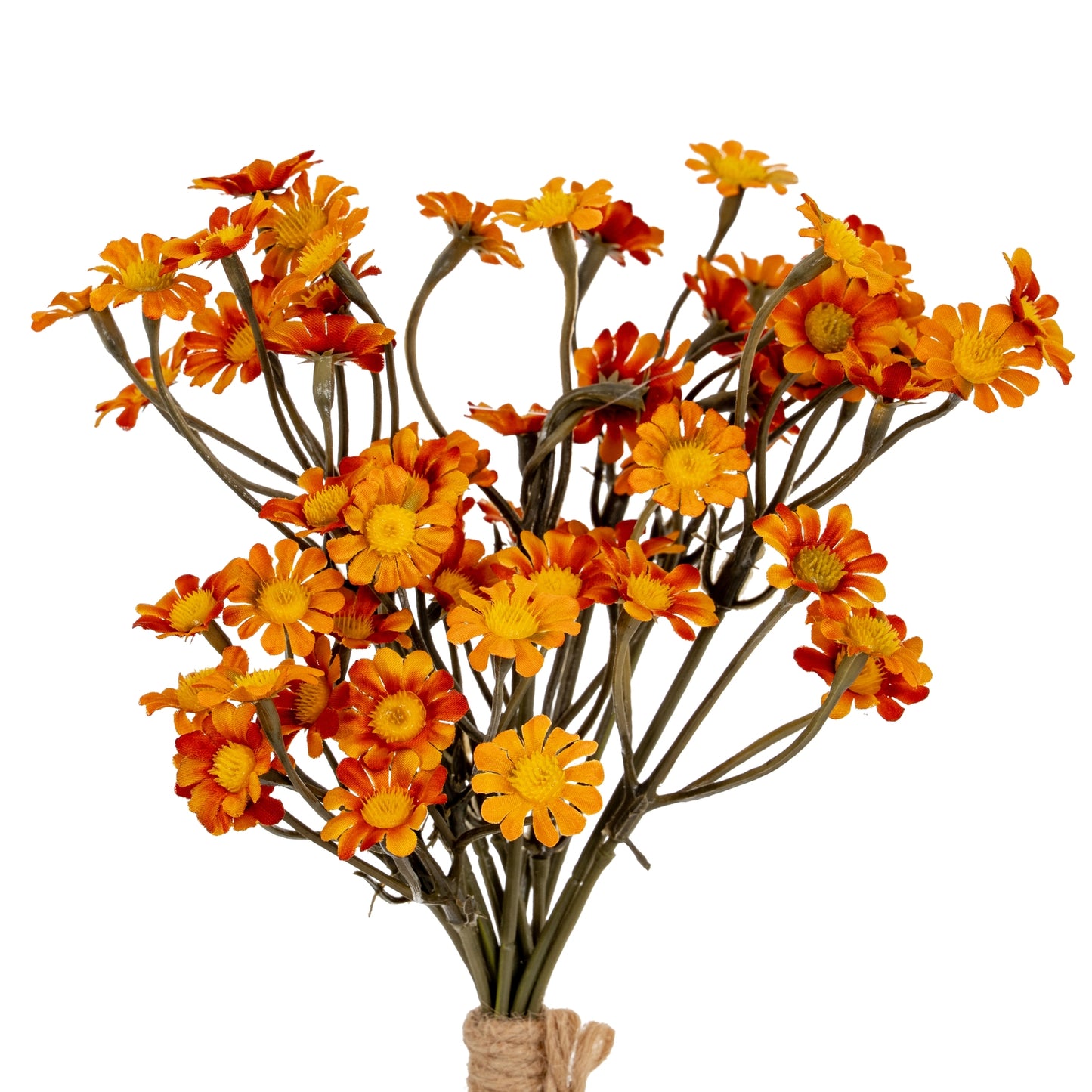Orange Daisy Bunch - Single Stem Flowers from the Quanta Home collection.
