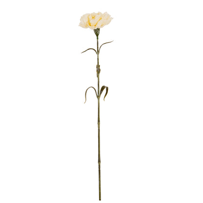 Cream Carnation Stem - Single Stem Flowers from the Quanta Home collection.