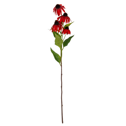 Red Echinacea Spray - Single Stem Flowers from the Quanta Home collection.