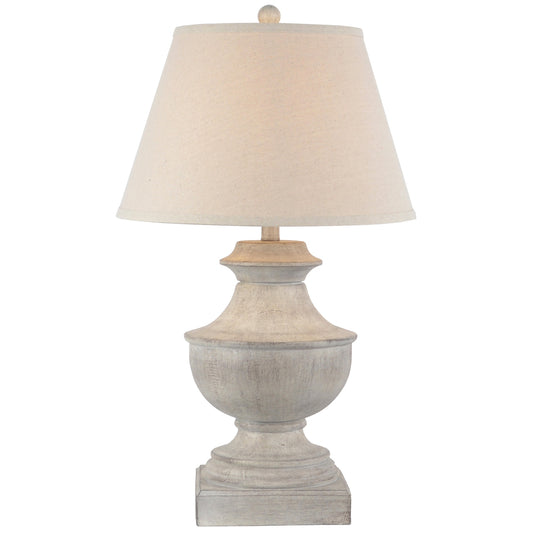 Montara Table Lamp With Linen Shade - Lighting from the Quanta Home collection.