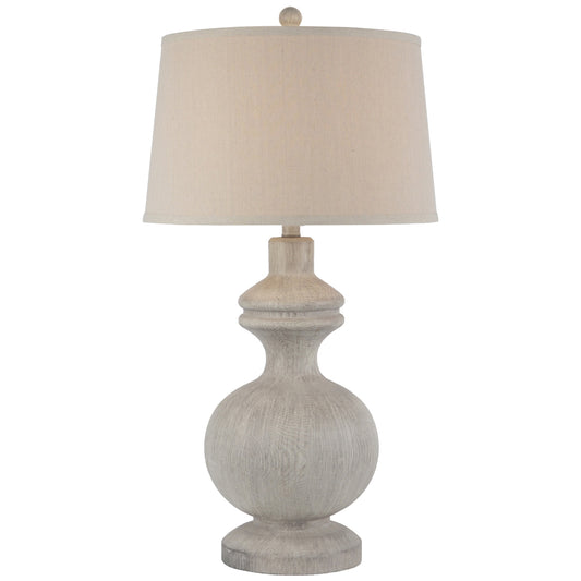 Amorie Table Lamp With Linen Shade - Lighting from the Quanta Home collection.