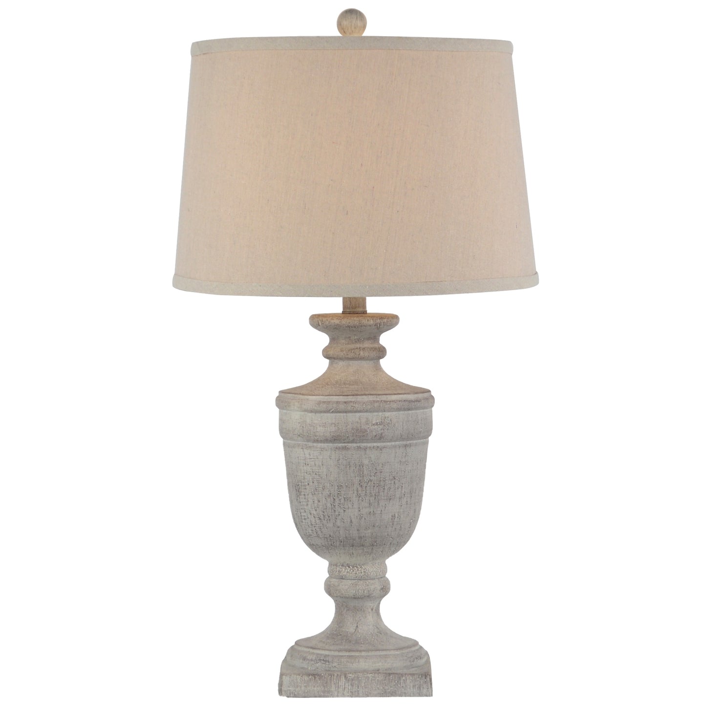 Ossia Table Lamp With Linen Shade - Lighting from the Quanta Home collection.